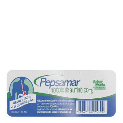 Pepsamar 230mg 20x10cpr
