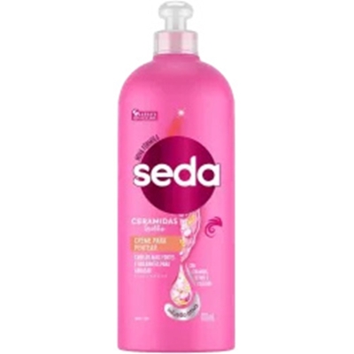 CREME DE PENTEAR SEDA 700ML JOIAS NATUREZA CERAMIDAS CONDICIONADOR 