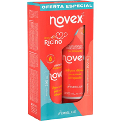 Kit novex sh+cond doctor ricino
