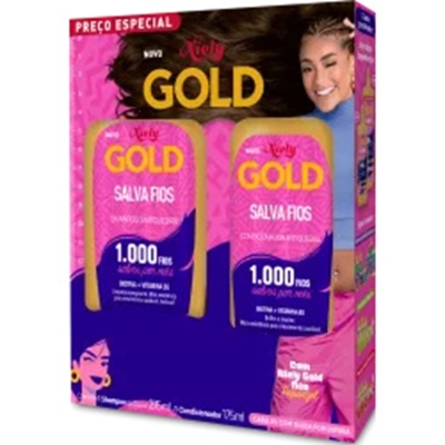 KIT NIELY GOLD SALVAFIOS SH+CD 275ML+175ML