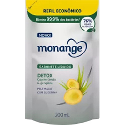 Sab. liq. monange refil detox 200ml