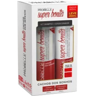 Sh. super bonita 250ml cachos dos sonhos+cond 200ml