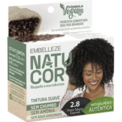 Tint. natucor 2.8 preto tabac