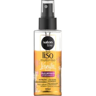 Oleo serum salon line meu liso muito+liso vanilla glow 120ml