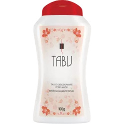 Talco perfumado tabu 100g romance