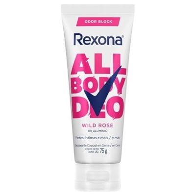 Des. rexona all body cr 75g wild rose *