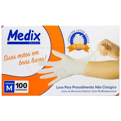 Luva de procedimento medix ta