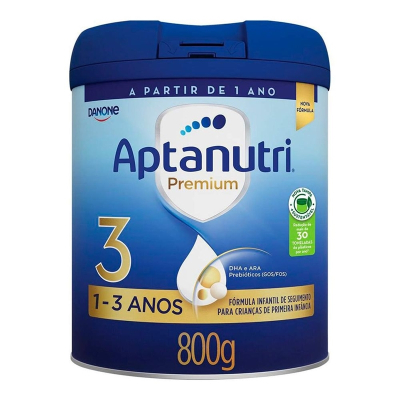 Leite aptamil premium 3 800g apartir, aptamil premium 3