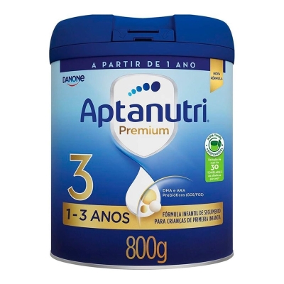 LEITE APTAMIL PREMIUM 3 800G APARTIR, APTAMIL PREMIUM 3