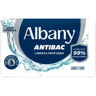 Sab. albany suave 85g azul antibac