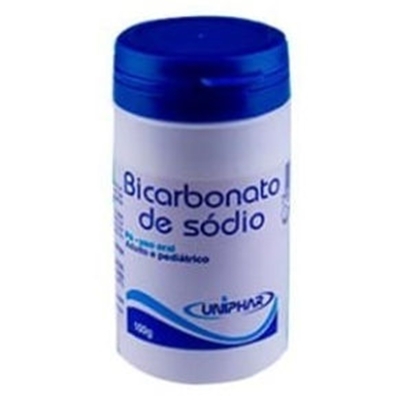 Bicarbonato de sodio cx 100g uniphar