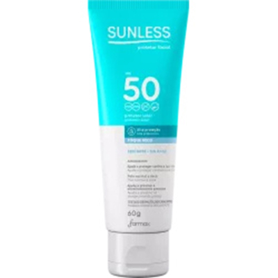 Protetor solar sunless facial fps50 oil 60g