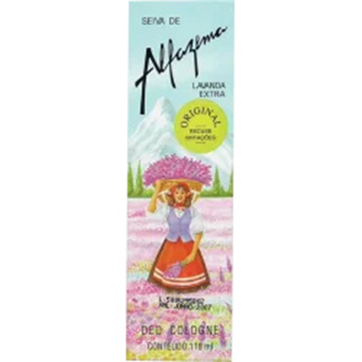 Colonia alfazema 118ml lavand, seiva alfaz lav 118ml