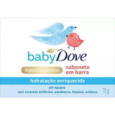 SABONETE DOVE BABY 75G HIDRATACAO ENRIQUECIDA