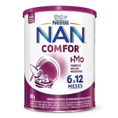 LEITE NAN 2 COMFORT 800G A PA, NAN 2 CONFORT 800GR