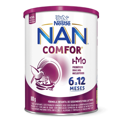 Leite nan 2 comfort 800g a pa, nan 2 confort 800gr