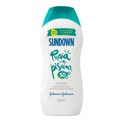 Prot. sol. sundown 200ml fps 50 praia e piscina