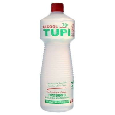 Alcool 70% 1 l tupi, absoluto tupi 0,7 1l