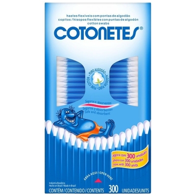 COTONETE JOHNSON 300 UNIDADES, JOHNSON C300 UN
