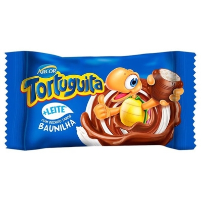 CHOCOLATE TORTUGUITA LEITE 15.5G