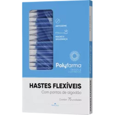 Hastes flexivel polyfarma 75un