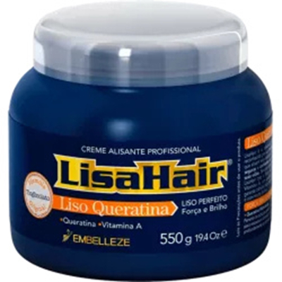 Lisa hair queratina 550 g, hair prof cr alisante tra