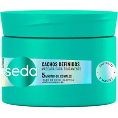 Mascara tratamento seda cachos definidos 300g