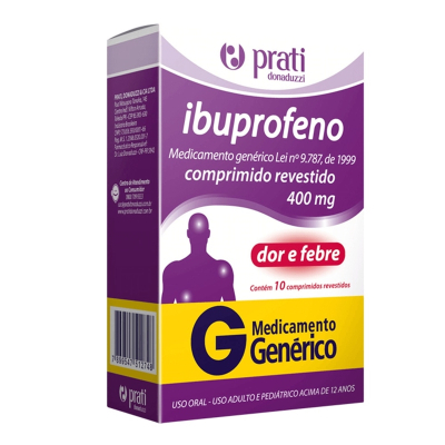 Ibuprofeno 400mg 10 cps / gen ibuprofeno / ( nd )