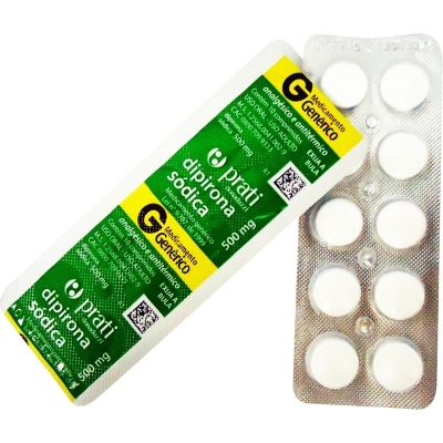 Dipirona 500mg 10cp prati 