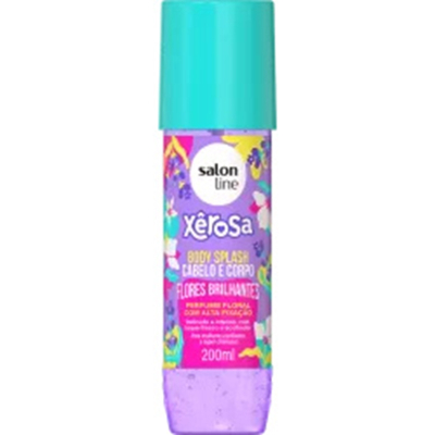 Body splash salon line xerosa flores brilh 200ml