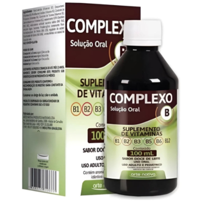 Complexo b 100ml doce de leite