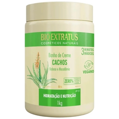 BANHO DE CREME BIO EXTRATUS CACHOS 1 KG