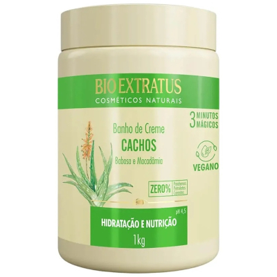 Banho de creme bio extratus cachos 1 kg