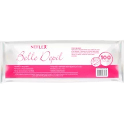 Lenco depilatorio belle depil 100un 3537 corpo
