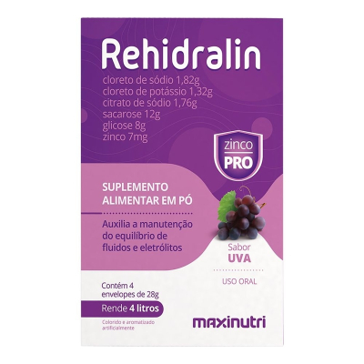 Rehidralin c 04 env 28g uva
