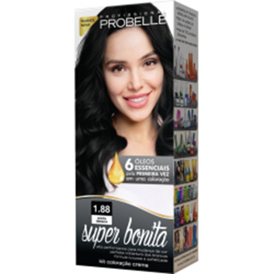 Tint. probelle cr kit sb 1.88 preto tabaco un