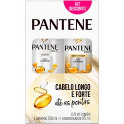 Sh. pantene liso extremo 350ml+cond 175ml