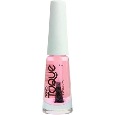 Esm. novo toque base rosa tratamento 8ml, novo toque base rosa tratamento 9ml
