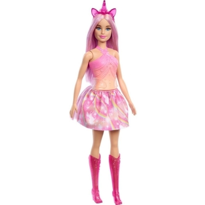 Barbie fantasy boneca unicornio rosa unidade hrr13 - mattel