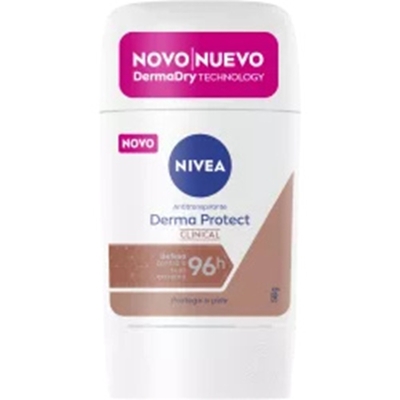 DESODORANTE NIVEA CLINICAL CREME STICK 54G FEM DERMA PROTE 