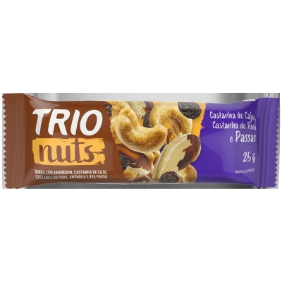 Barra trio 25g nuts coco(e)