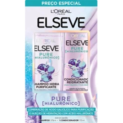 Sh. elseve 375ml+cond. 170ml pure hial kit 