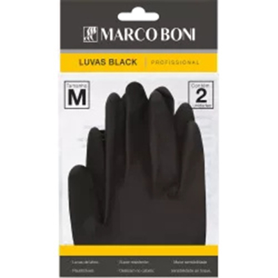 Luva black com 2un marco boni - medio - un