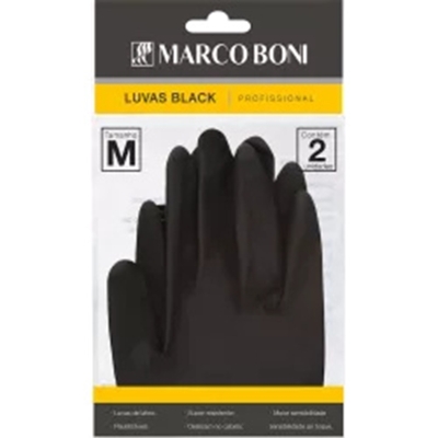 LUVA BLACK COM 2UN MARCO BONI - MEDIO - UN