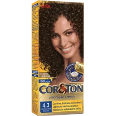 Tint. cor e ton 4.3 castanho