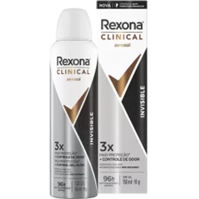 DESODORANTE REXONA AERO CLIN INVIS 150ML