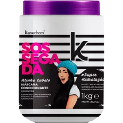 Cr. kanechom 1kg alinha cabelo , cr trat hid gloss 1k