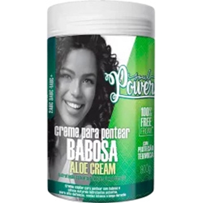 CREME DE PENTEAR SOUL POWER 800G BABOSA ALOE 