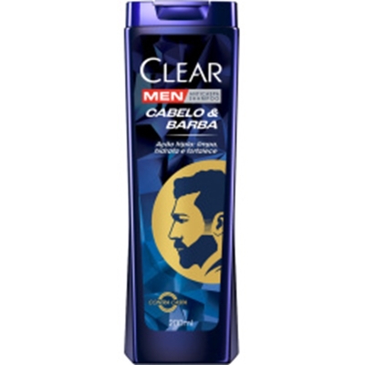 Sh. clear men cabelo e barba 200ml