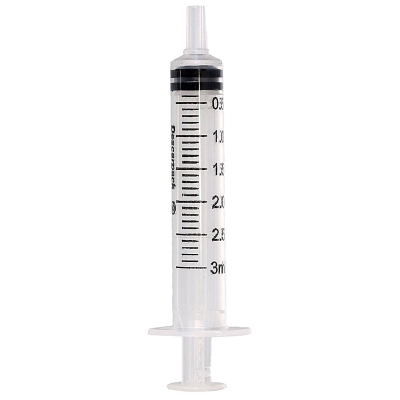 Seringa 3ml sem agulha